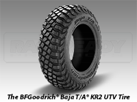 The BFGoodrich® Baja T/A® KR2 UTV Tire